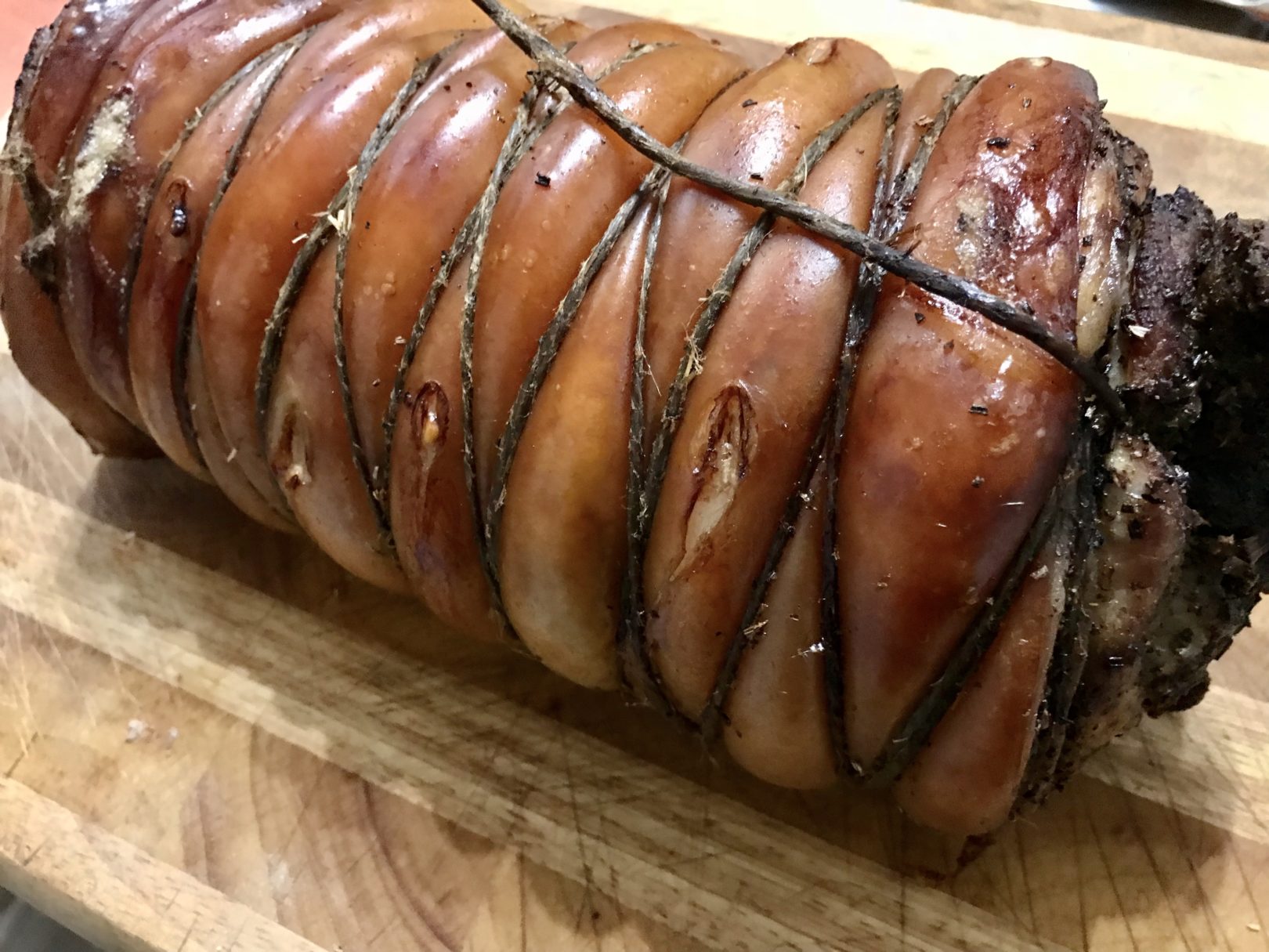 Rotolo di porchetta fatta in casa