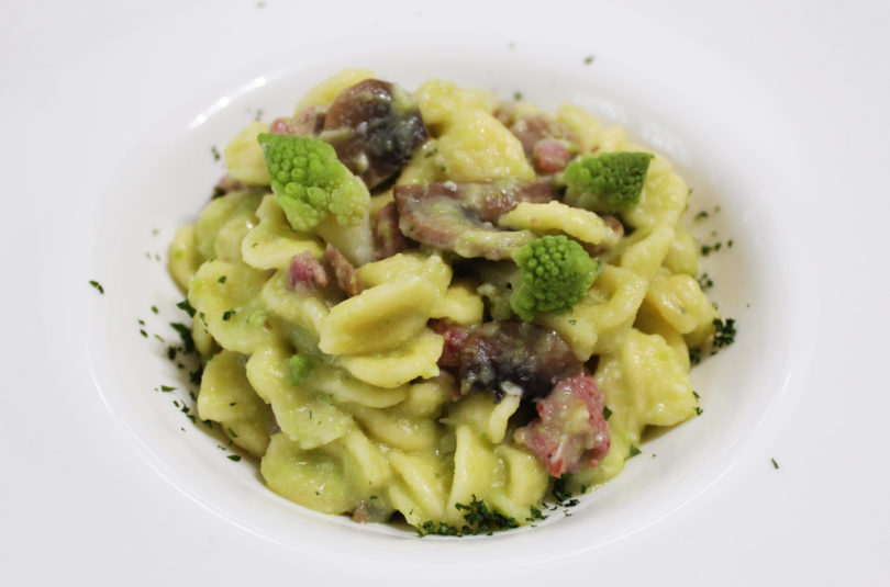 Orecchiette alla norcina imbrogliate con i broccoli