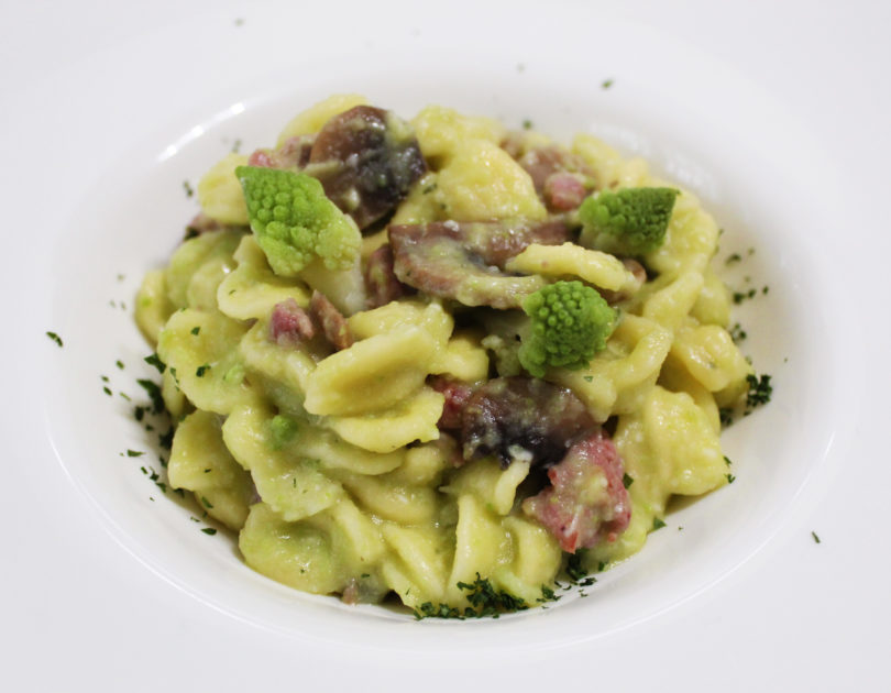 Orecchiette alla norcina imbrogliate con i broccoli