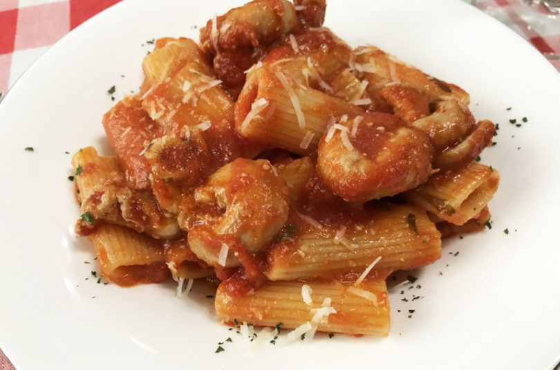 Rigatoni con la Pajata