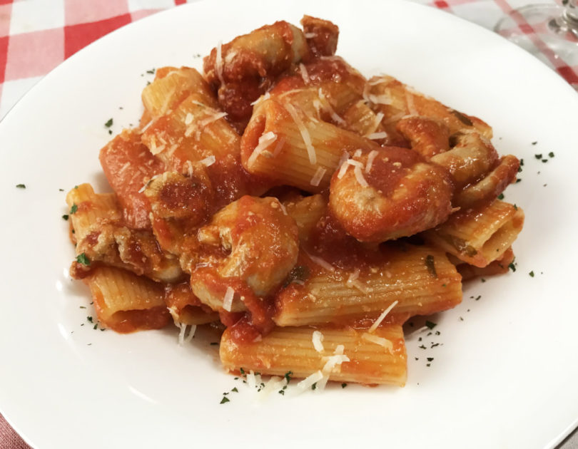 Rigatoni con la Pajata