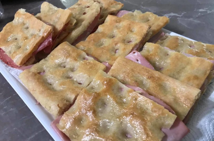 Focaccia all'extravergine Terre Rosse (tipo genovese)