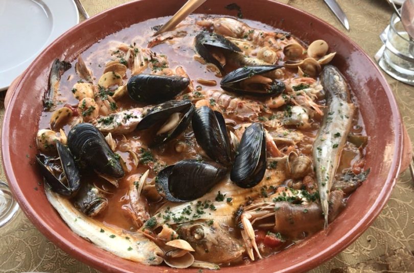 Lu vrudátte a la uaštaréule (brodetto alla vastese)