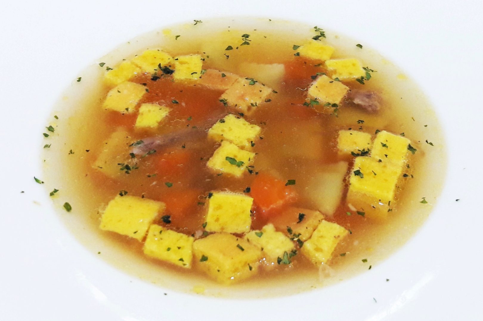 Il brodo (con insalata di bollito)