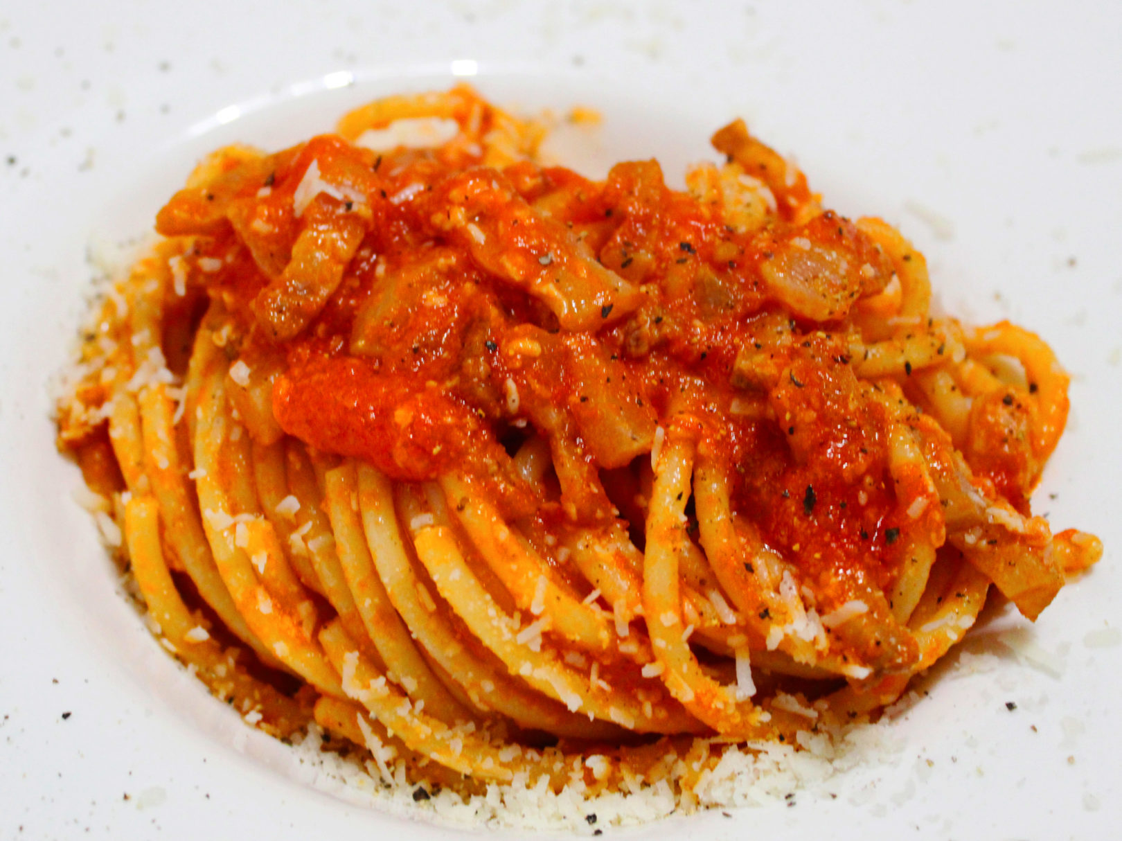 bucatini amatriciana
