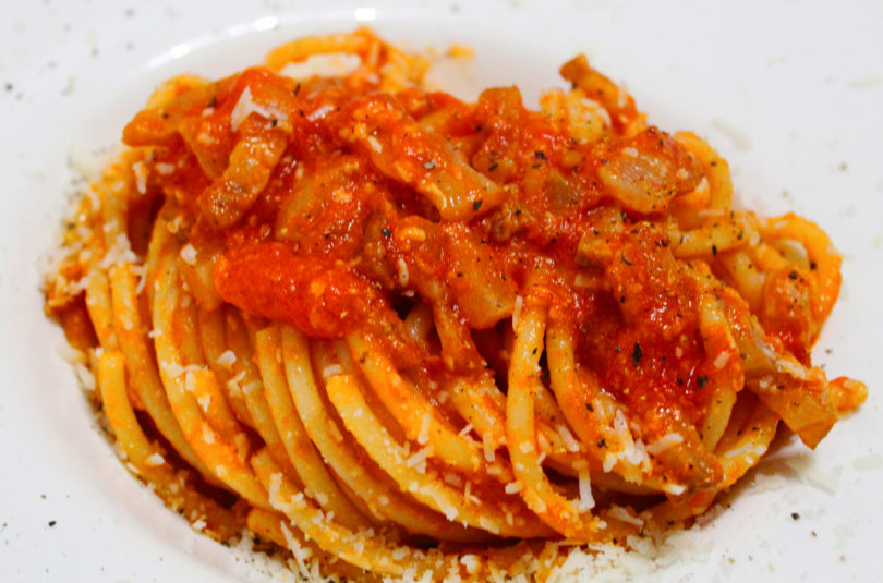 Bucatini all’amatriciana