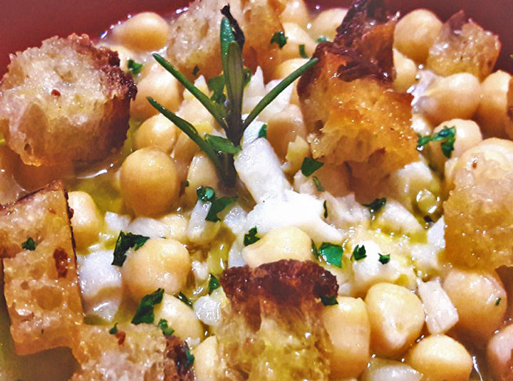 Zuppa di ceci e baccalà