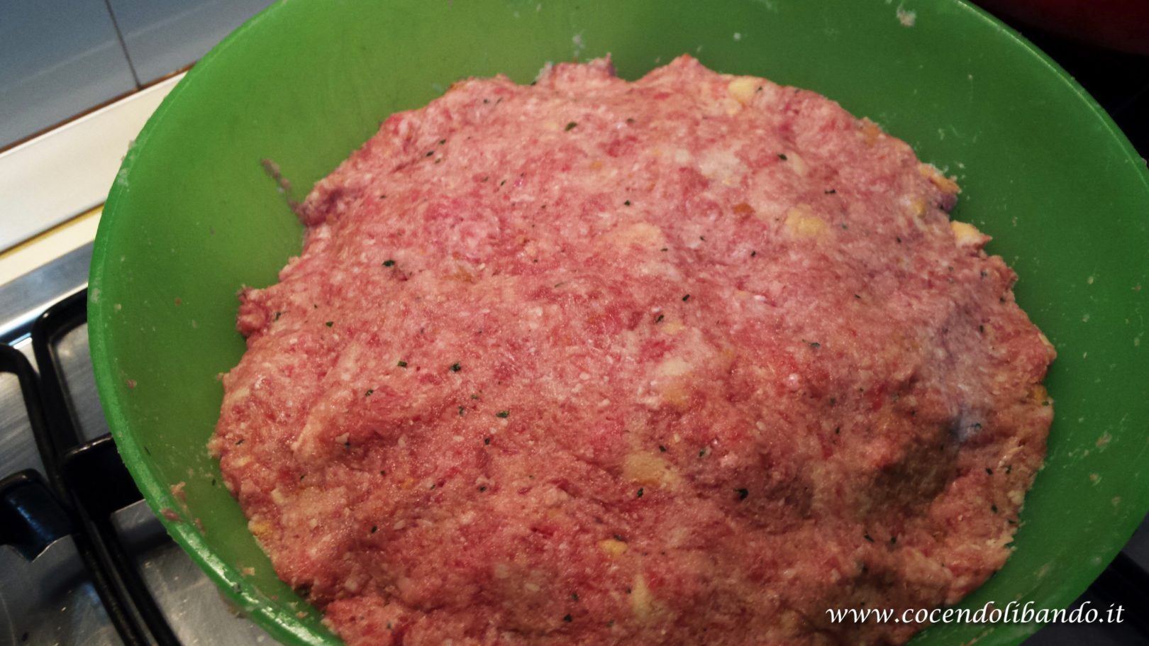 polpette di carne in umido cocendolibando