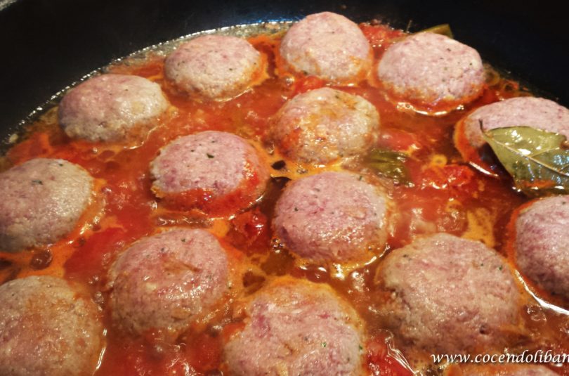 Polpette di carne in umido all’abruzzese