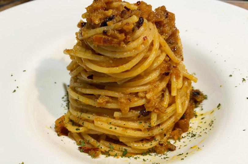 Spaghetti al peperone dolce di Altino (imbrogliati)