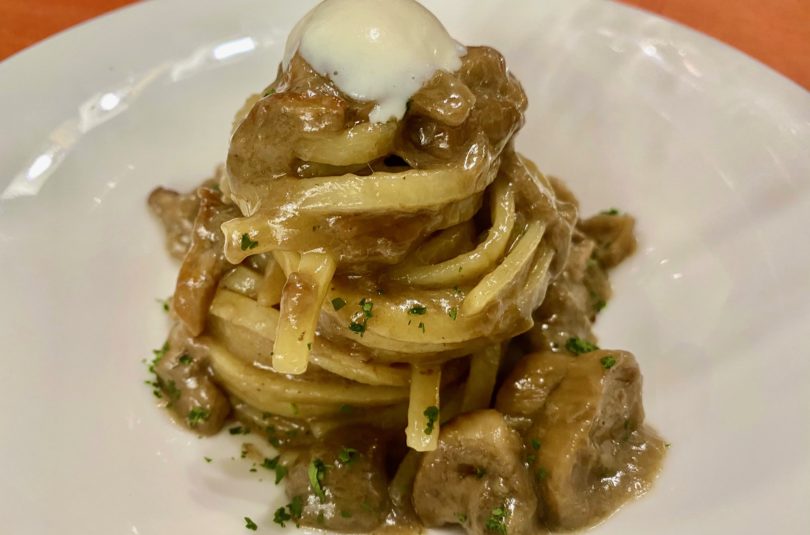 Stringozzi ai porcini (imbrogliati)