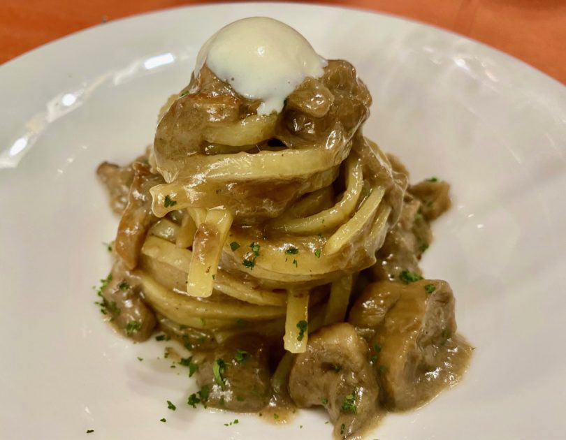 Stringozzi ai porcini (imbrogliati)