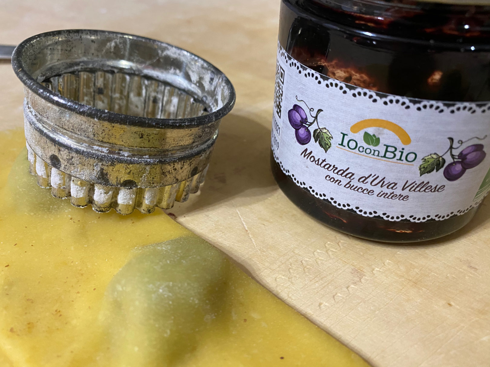 Calgenitt (calcionetti con ceci o mostarda d’uva)