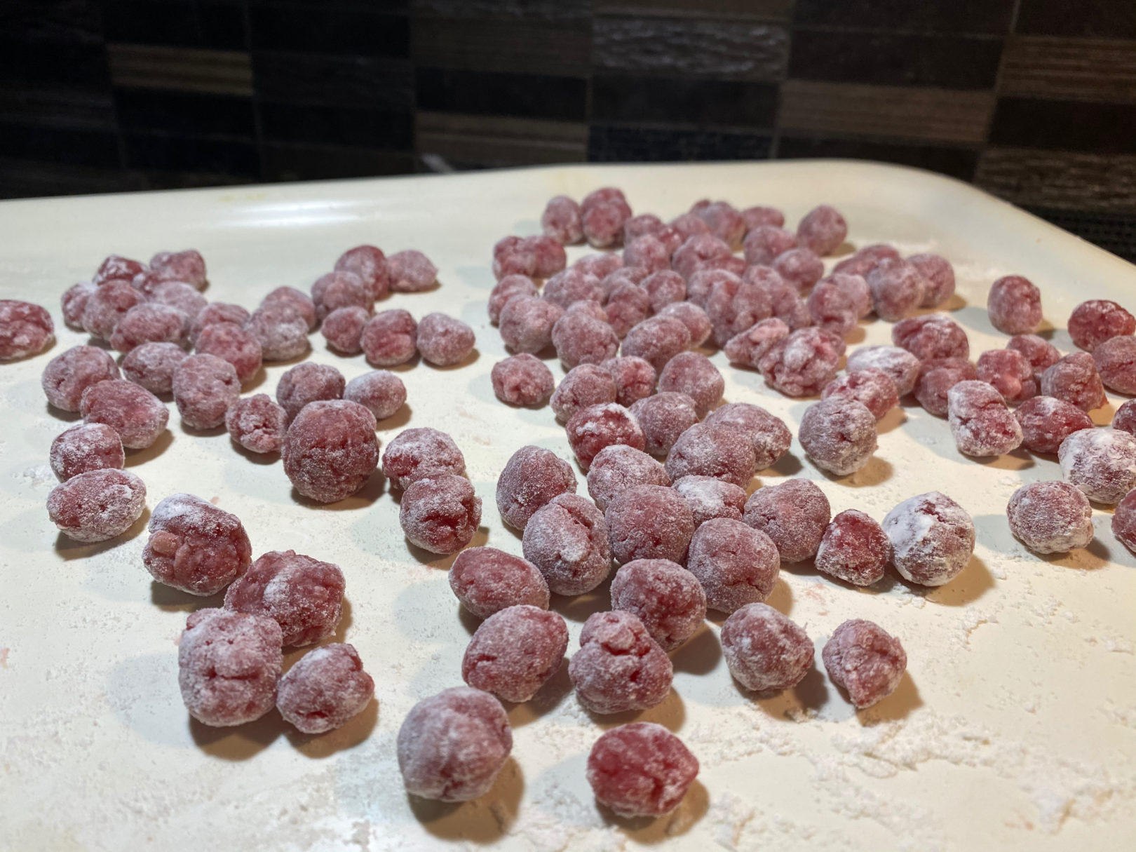 pallottine per timballo alla teramana