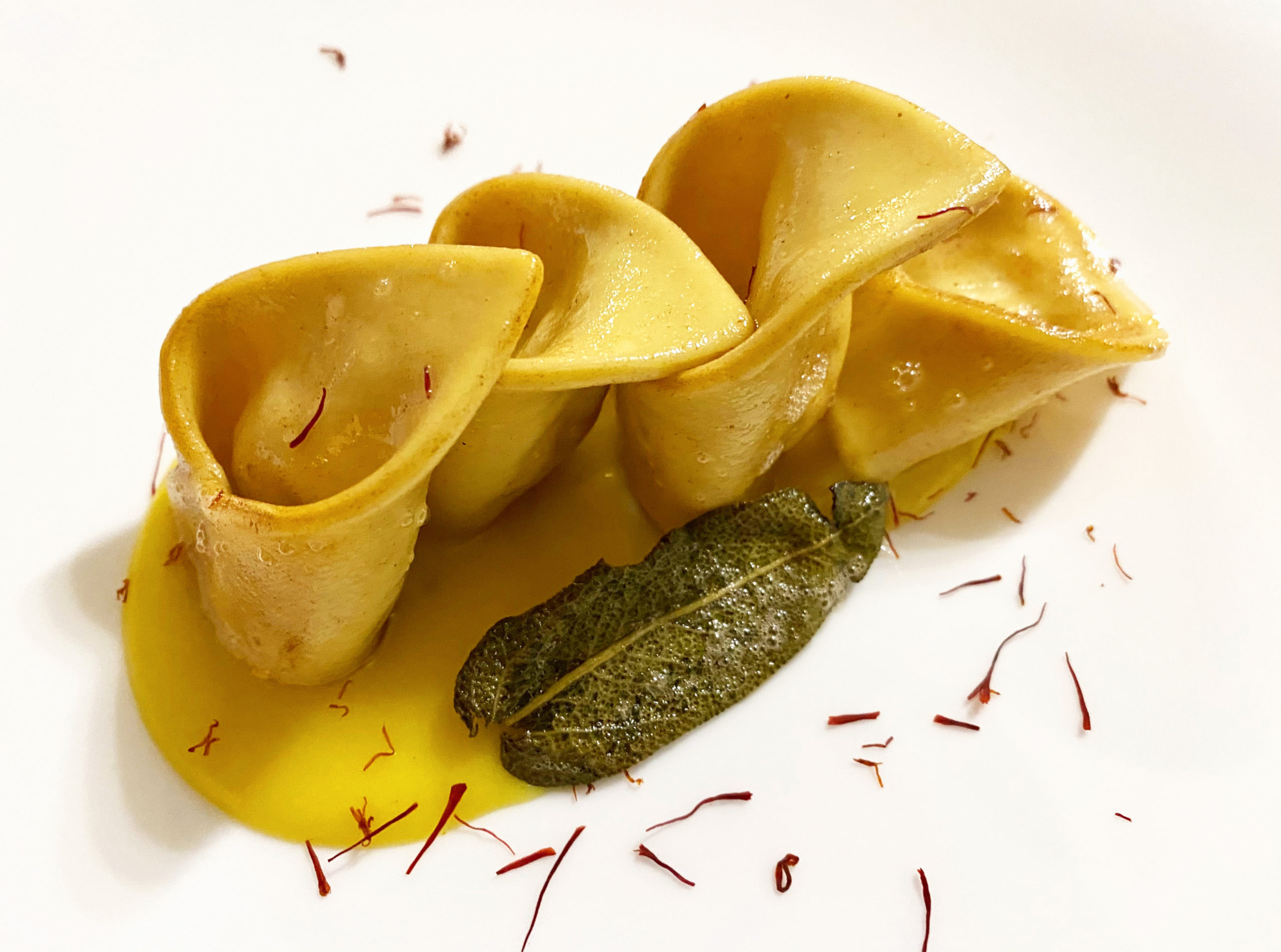 Tortelli di pescatrice 