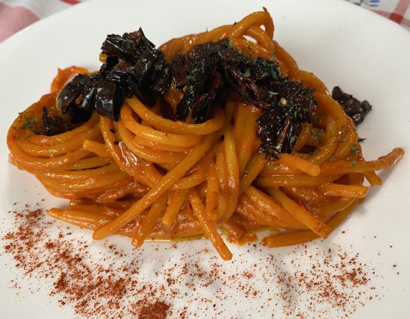 Spaghettoni rosso peperone