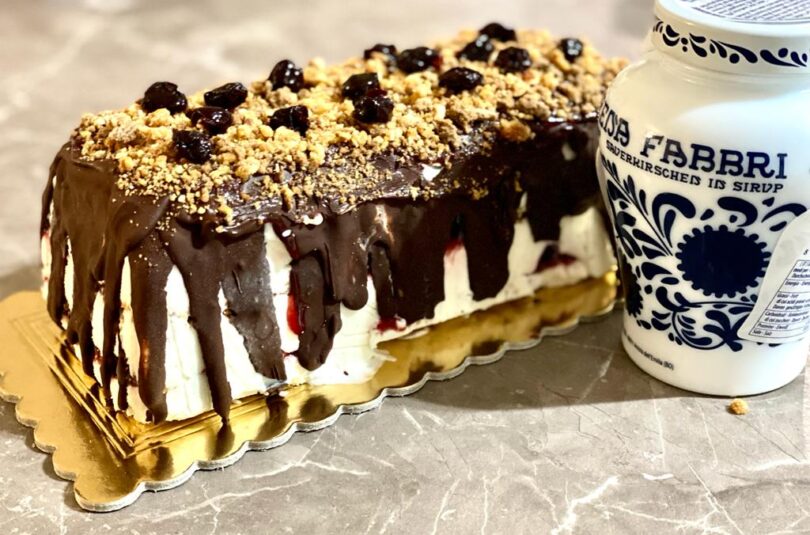 Semifreddo croccante all’amarena