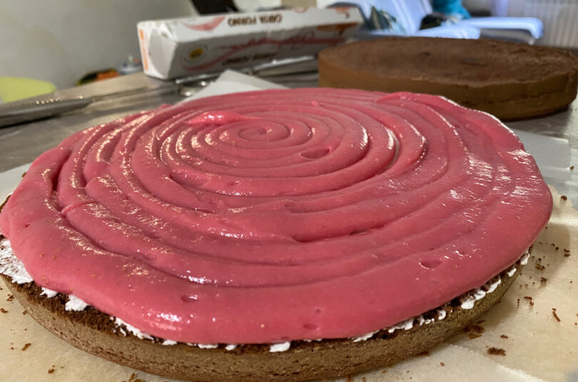 torta fragole e cioccolato cocendolibando